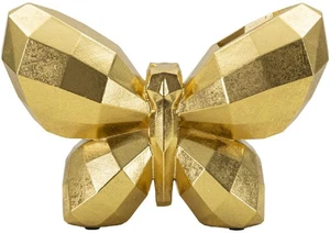 Mauro Ferretti Vase Schmetterling 22,5x8x15 cm gold - Picture 1 of 6