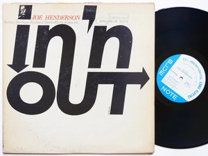 JOE HENDERSON In 'N Out LP BLUE NOTE BLP 4166 US 1965 NY EAR MONO Kenny Dorham - Picture 1 of 14