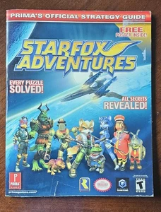 Star Fox Adventures Nintendo Gamecube Strategy Guide Player's Hint Book - Picture 1 of 2