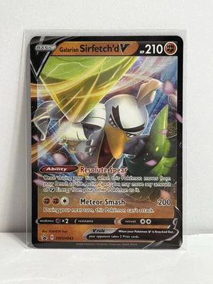 Galarian Sirfetch'd V SWSH043 SWSH: Sword & Shield Promo Cards Holo - Image 1 of 2