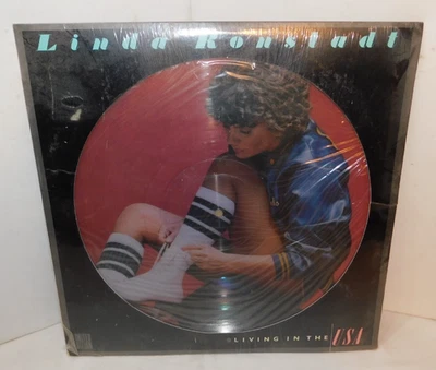 L Ronstadt Living In USA 12" Vinyl PICTURE DISC Record Album 70’s Rock SEALED - Image 1 of 3