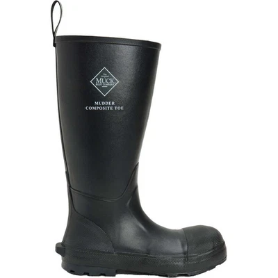 Botas MUCK BLACK MUDDER - Calzado impermeable duradero para trabajar y jugar Foto 1 de 4