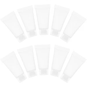 50 Pcs Dispensing Hose Travel Cosmetic Tubes Lotion Squeeze Bottle - Picture 1 of 12