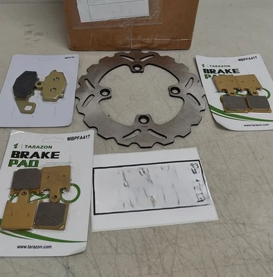 for Kawasaki Rear Brake Rotor Pads Ninja ZX6R (00-12) ZX10R (04-10) ZX9R (98-03) - Image 1 of 4