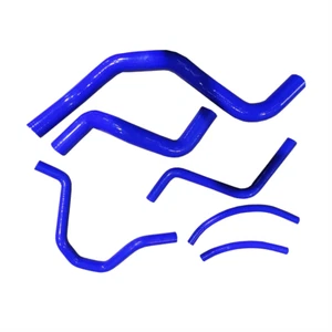 BLUE New Silicone Radiator Coolant Hose Tube Kit Fit For Mitsubishi Savrin 2.4L - Picture 1 of 2