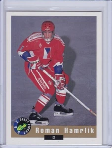 Roman Hamrlik 1992 Classic Draft Picks Hockey Card Promo Grade MT - Picture 1 of 2
