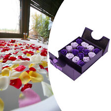 Purple Gradient Innovative PE Rose Flower Gift Box For Anniversary Birthday