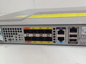 CISCO ASR1001-X 6 GE PORT AGGREGATION SERVICES ROUTER WITH DUAL POWER SUPPLY - Picture 1 of 7