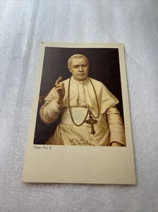 Holy Card - Pope Pius X - Undated - Picture 1 of 2