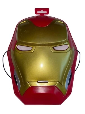 Железный человек ребенка Хэллоуин маска Marvel Avengers рубины костюм легкий вес новый - Изображение 1 из 4