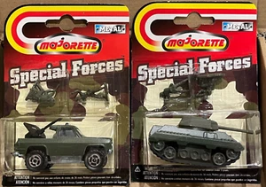 Majorette Special Forces Serie 220 Truck and Tank with 2 Army Men Unopened - Picture 1 of 3