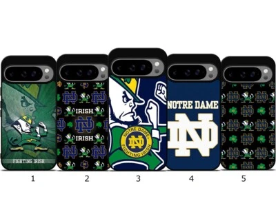 Notre Dame Google Pixel 2 3 4 5 6 7 8A 9 Pro Fold XL and NEXUS 4 5 6 Case Cover - Image 1 of 4