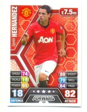 Topps Match Attax  2013-14 Premier League - Manchester United - Javier Hernandez