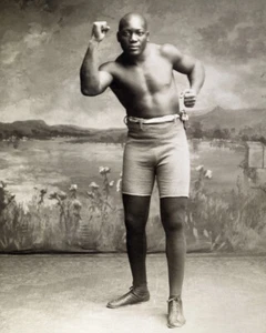 Foto Jack Johnson 8x10 campione mondiale dei pesi massimi diritti civili pugile 17 - Foto 1 di 1