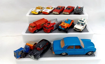 Corgi Mercedes Batmobile Torino Mustang Jeep Range Rover Lot Of 12 Die Cast - Image 1 of 4