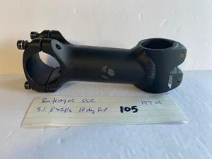 Bontrager SSR bicycle +-10° STEM 105mm 28.6 x 31.8 handlebar - Picture 1 of 4