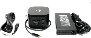 NEW Original HP USB-C Docking Station for HP EliteBook Laptops w/ AC Adapter - Picture 1 of 11