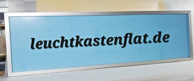 LED Werbekasten beleucht 1-seitig-LED Leuchtreklame-Lichtwerbung 500x1000mm - Bild 1 von 3