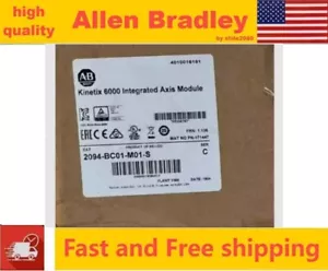 New Sealed Allen-Bradley 2094-BC01-M01-S / C Kinetix 6000 Integrated Axis Module - Picture 1 of 5