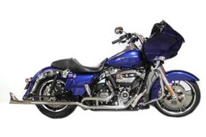2017-Up Harley Davidson FLT Road Glide Street M8 True Dual Exhaust Header Kit - Picture 1 of 4