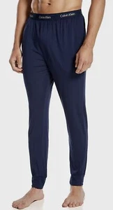 CALVIN KLEIN Ultra Soft Modern Modal Navy Blue Longe Sleepwear Jogger Mens Sz XL - Picture 1 of 7