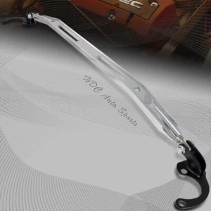 For 1988-2000 Honda Civic/CRX Front Upper Silver Aluminum Tower Strut Bar Arm - Picture 1 of 4
