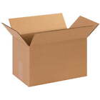 25 Pcs Corrugated Boxes 13 x 8 x 6 Shipping Packing Moving Box Carton, Kraft
