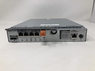 Dell PowerVault MD32 Series Quad Port iSCSI Controller E02M / F69VD / E02M002 - Image 1 of 4