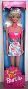 Barbie rubia vintage Playline Collector 1996 diversión floral - Imagen 1 de 4
