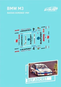 CALCAS BMW M3 BASSAS OURENSE 1989 - Imagen 1 de 1