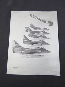 The Hook Journal Of Carrier Aviation Magazine US Navy Fall 1978 USN - Imagen 1 de 2