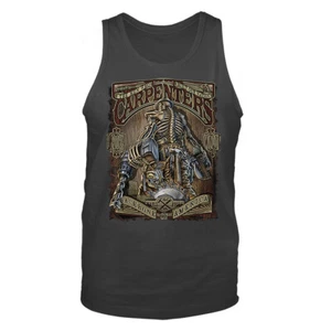 Camiseta sin mangas Carpenters Backbone of America American Pride Patriot Patriotic Graphic - Imagen 1 de 8