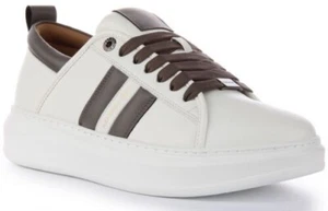 Alexander Smith Eco Wembley Vegane Herren Sneaker In Weiß Grau UK 6 - 12 - Bild 1 von 12