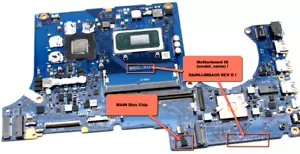 Bios Chip For Asus TUF Gaming F15 FX506HE (!) For Motherboard DA0NJJMBAG0 REV.G - Picture 1 of 5