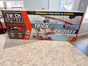 New Swich 2 In 1 Skateboard - Both Skatepark Trick  & Crusier Board - Picture 1 of 14