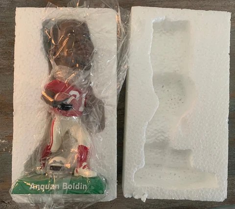 Rare 2004 SGA Anquan Boldin Arizona Cardinals Bobblehead w/ Box Cover