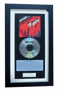 KRAFTWERK Man Machine CLASSIC CD Album TOP QUALITY FRAMED+EXPRESS GLOBAL SHIP - Picture 1 of 2