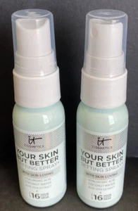 2 X It Cosmetics Your Skin But Better Setting Spray 30ml 1 oz/30 ml NEW - Picture 1 of 2