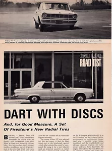 1965 Dodge Dart GT Hardtop, 273ciV8/235PS/4-Gang, USA Car Magazine Road Test - Bild 1 von 1