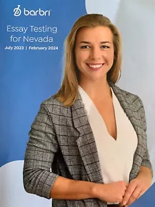 FEB 2024 Barbri Bar Exam Review ESSAY TESTING for NEVADA book + BONUS NV + MBE + - Picture 1 of 2