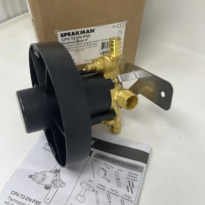 Válvula de ducha desviadora termostática Speakman CPV-T2-DV-PXE Sentinel Mark II Foto 1 de 4