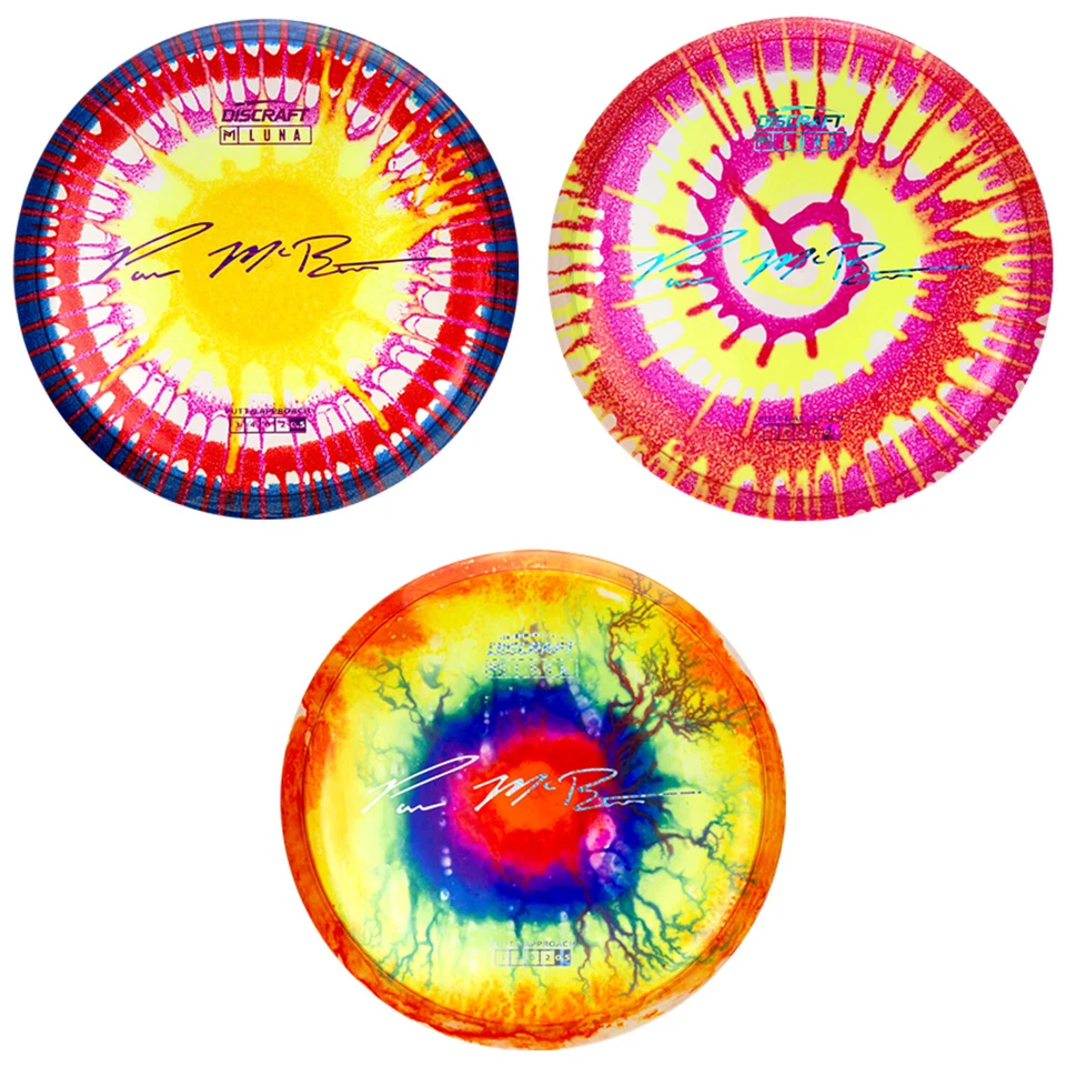 Discraft Disc Golf Paul McBeth Z Line Fly Dye Luna Putter 3/4/0/2 - Chose Exact - Image 1 of 1