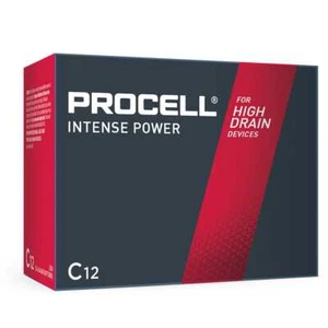 Procell INTENSE Power C Size Battery PX1400 1.5V Alkaline Bulk Box of 12 - Picture 1 of 3