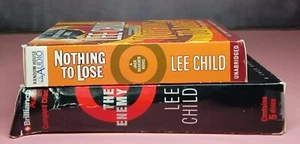 LEE CHILD ~ Unabridged Compact Disc / Nothing to Lose / The Enemy / Jack Reacher - Picture 1 of 5