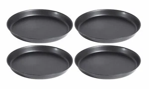 Pizzablech Ø 20 cm gebördelter Rand Set Pizzaform Pizzableche Backblech Pizza - Bild 1 von 2