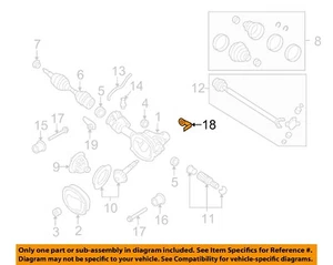 FORD OEM 06-10 Explorer Sport Trac-Mount Bushing Nut W706348S441 - Picture 1 of 2