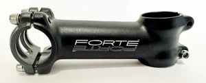 Forte Threadless Bicycle Stem, 100mm for 28.6 Steerer w 25.4mm Clamp, Blk Alloy - Picture 1 of 11