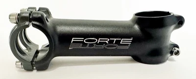 Forte Threadless Bicycle Stem, 100mm for 28.6 Steerer w 25.4mm Clamp, Blk Alloy - Image 1 of 4