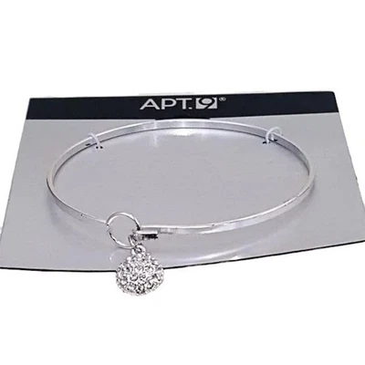 Apt 9 посеребренный со стразами модный браслет новый с Ярлыками - Изображение 1 из 3