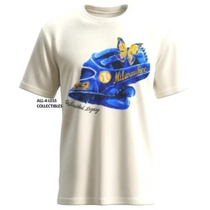 MILWAUKEE BREWERS 414 ARTIST SERIES T-SHIRT SGA XL TEE GILDAN HEAVY COTTON ~ NEW - Picture 1 of 1